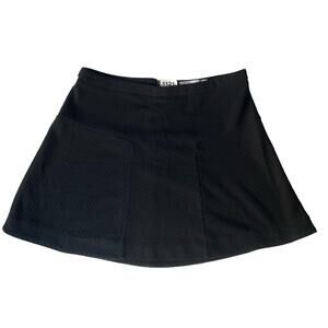 Candie's Women’s Mini Skirt size 9 (M), Solid Black